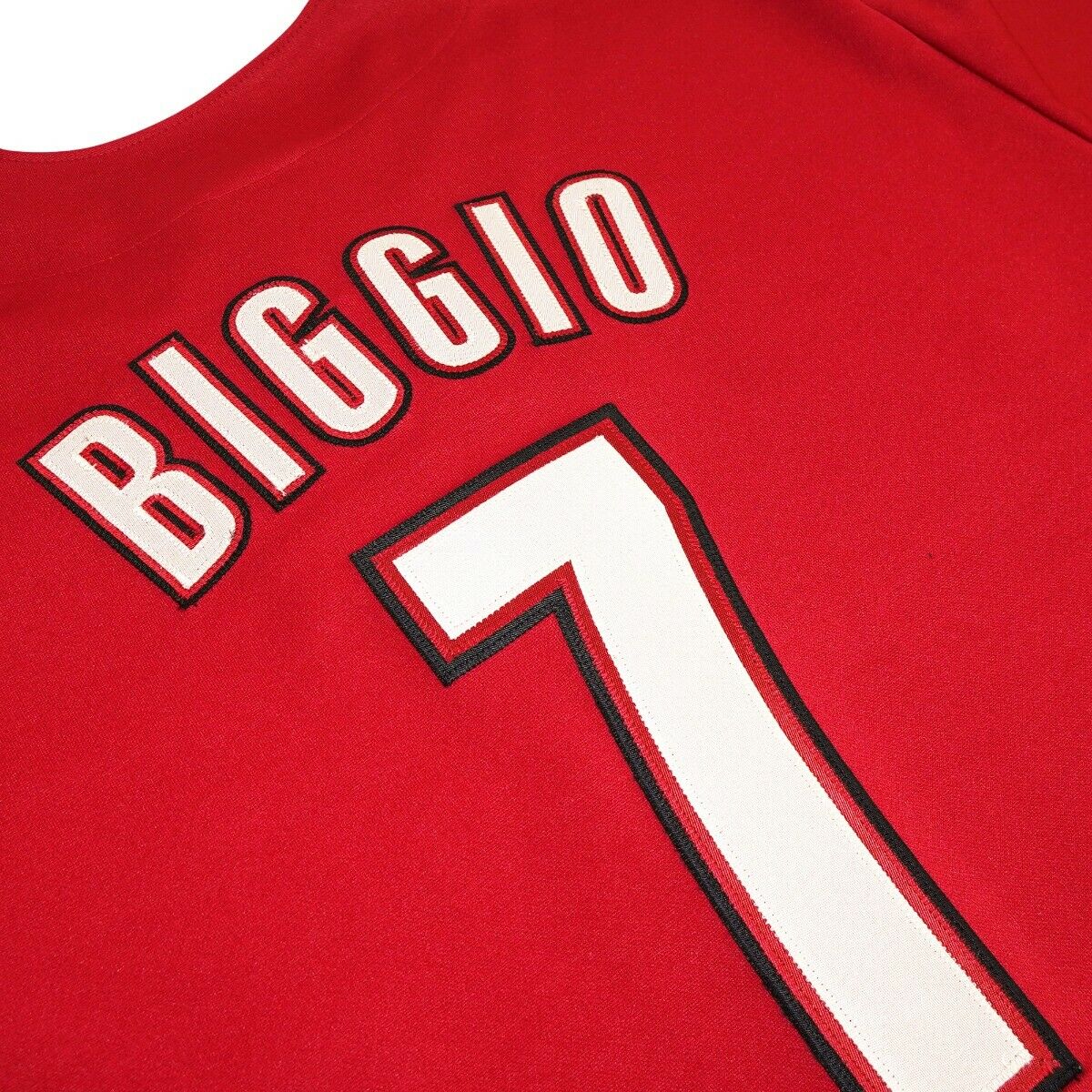 Craig Biggio 2012 Houston Astros Red Men's Jersey view 4