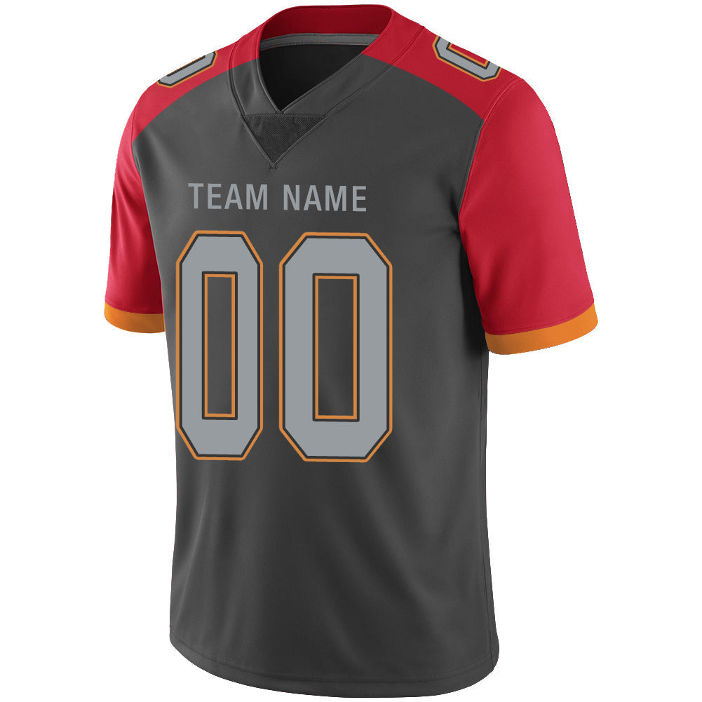 Custom TB.Buccaneers Stitched American Football Jerseys Personalize Birthday Gifts Black Jersey view 4