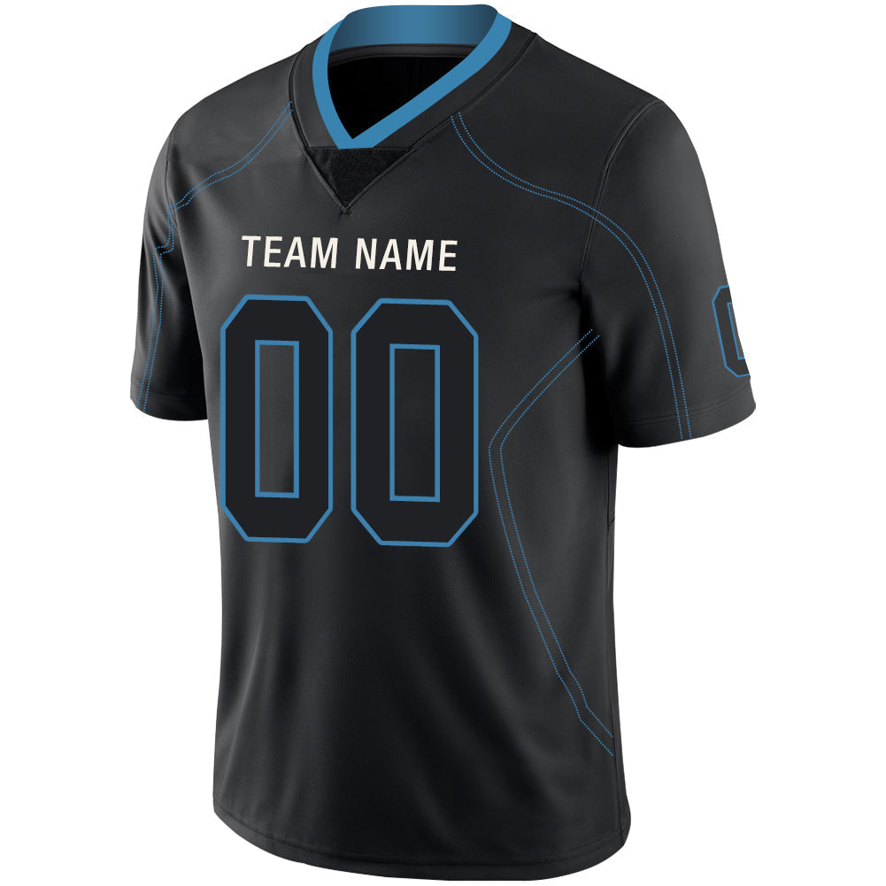 Custom T.Titans Stitched American Football Jerseys Personalize Birthday Gifts Black Jersey view 4