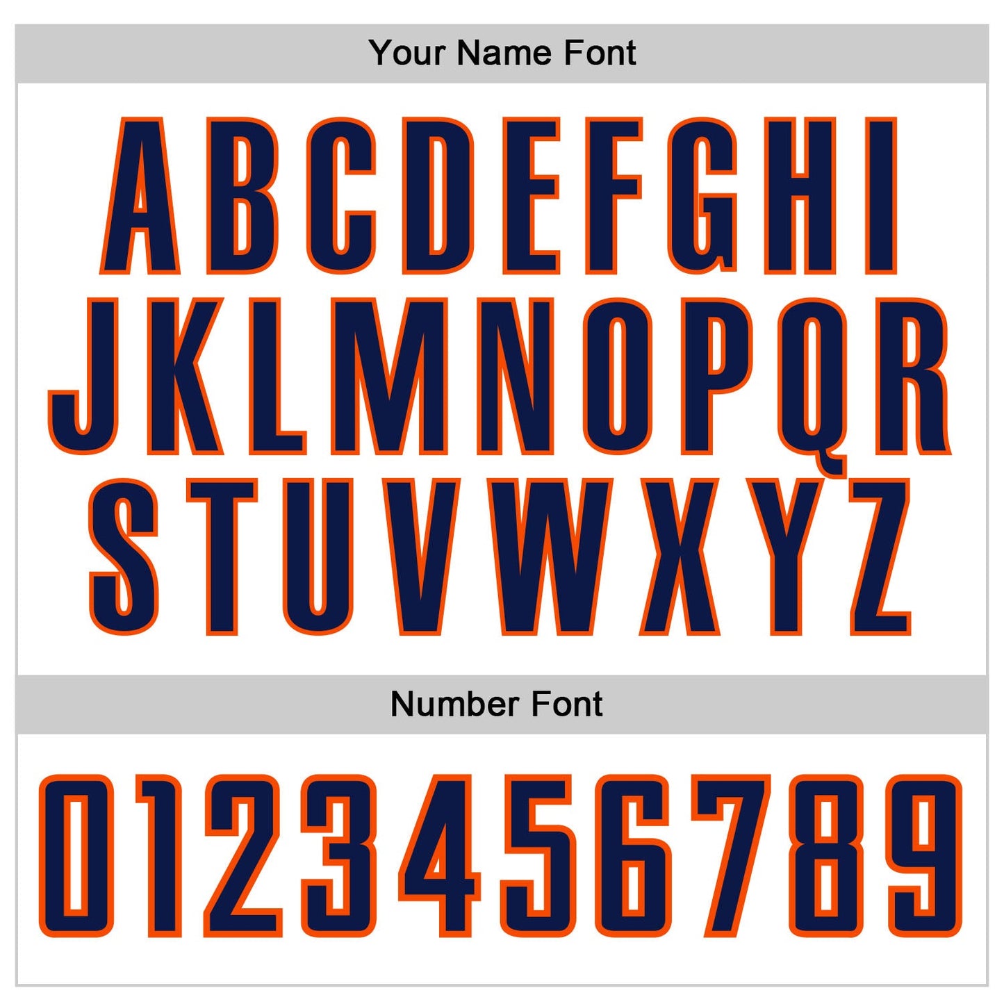 Custom White Navy-Orange Authentic Baseball Jersey view 5