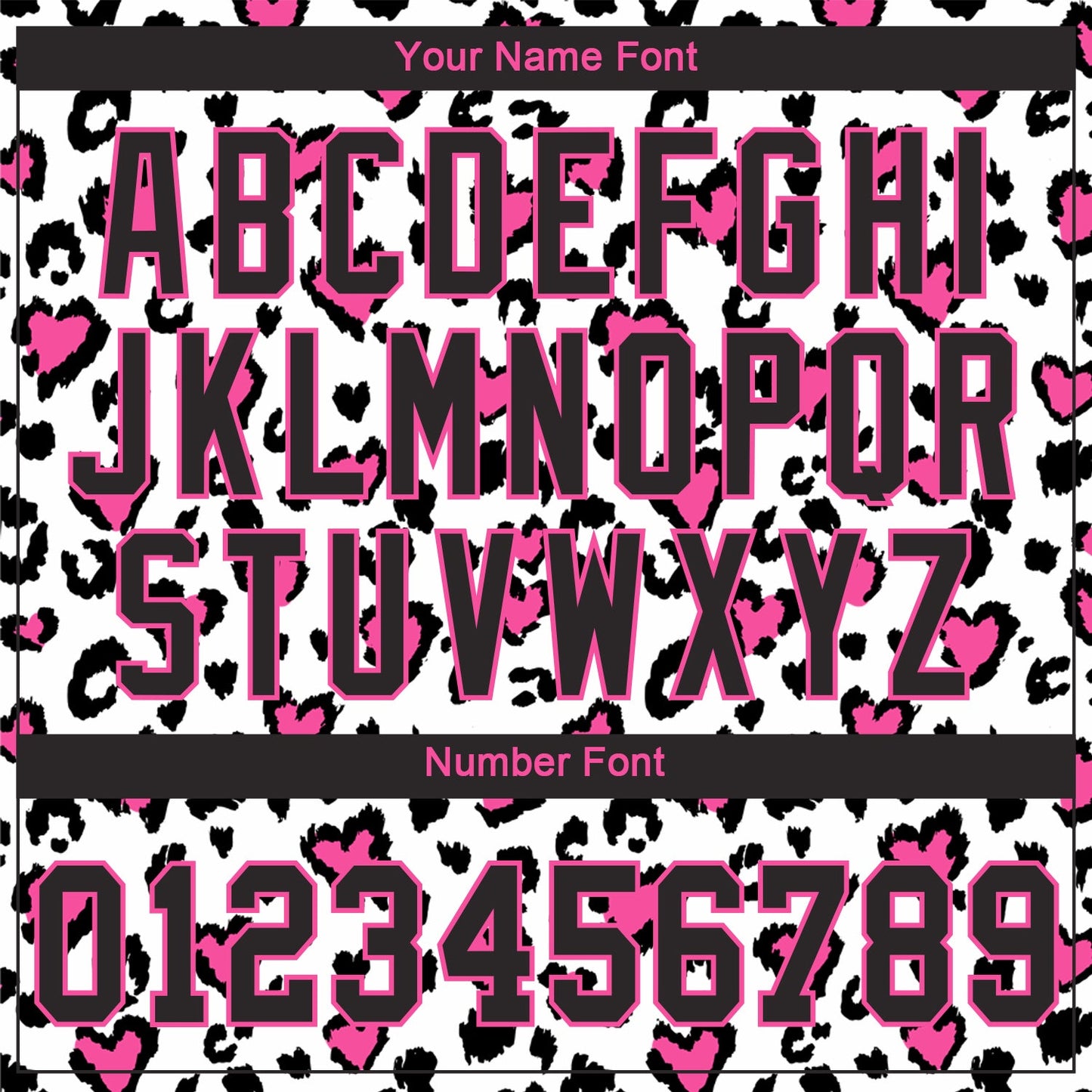Custom White Black-Pink 3D Pattern Design Leopard Authentic Baseball Jersey view 5