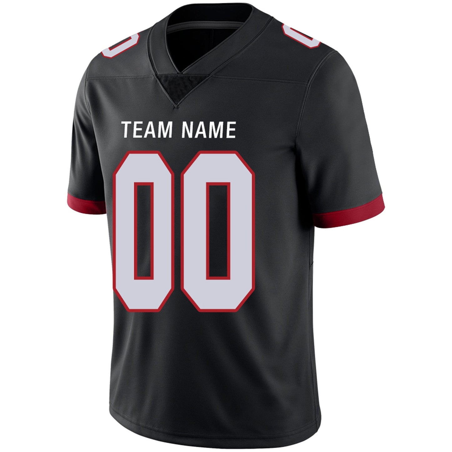 Custom A.Falcons Team Player or Personalized Design Your Own Name for Men's Women's Youth Jerseys Red Football Jerseys view 7