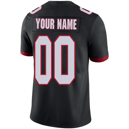 Custom A.Falcons Team Player or Personalized Design Your Own Name for Men's Women's Youth Jerseys Red Football Jerseys view 6