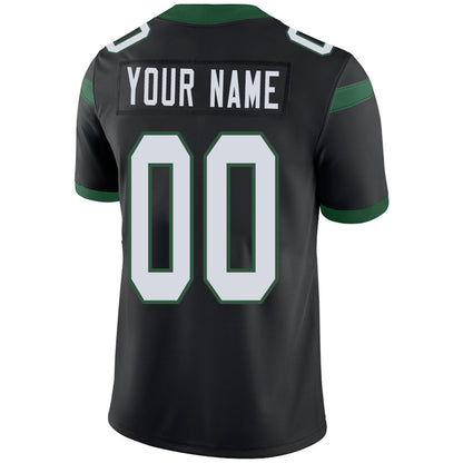 Custom NY.Jets Football Jerseys Team Player or Personalized Design Your Own Name for Men's Women's Youth Jerseys Green view 4