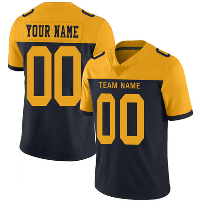 Custom GB.Packers Football Jerseys Team Player or Personalized Design Your Own Name for Men's Women's Youth Jerseys Green view 3