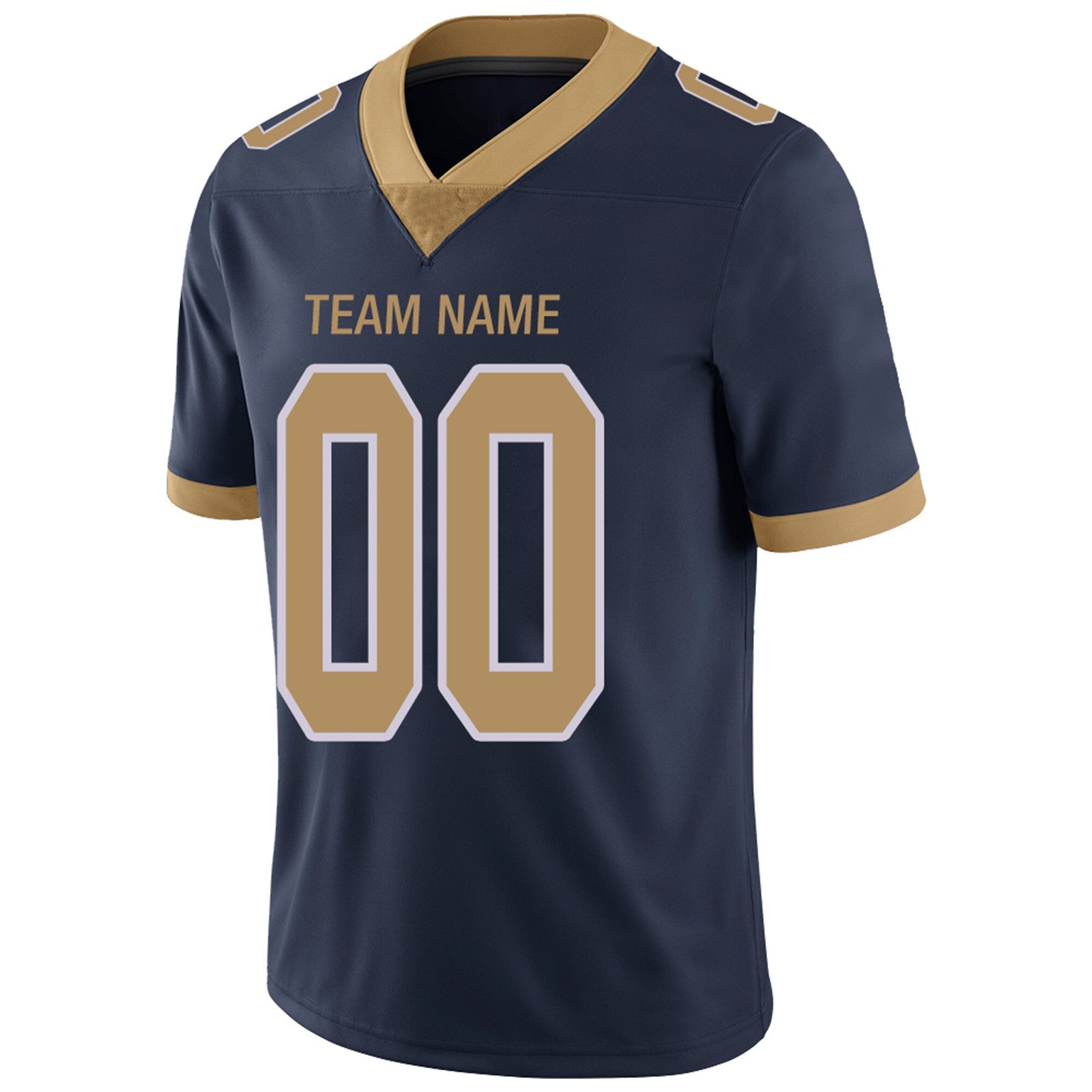 Custom LA.Chargers Football Jerseys Team Player or Personalized Design Your Own Name for Men's Women's Youth Jerseys Navy view 7