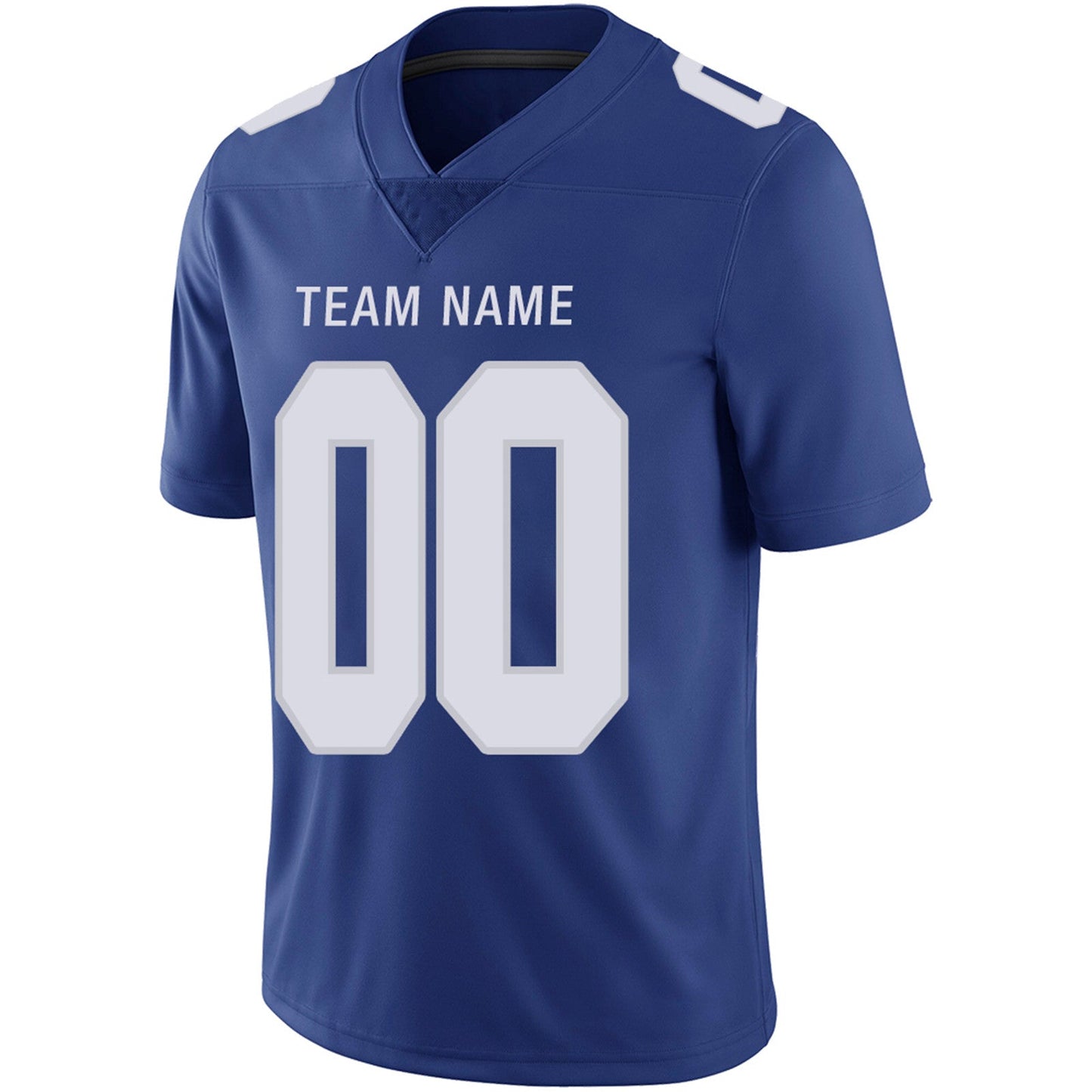 Custom NY.Giants Football Jerseys Team Player or Personalized Design Your Own Name for Men's Women's Youth Jerseys Navy view 7