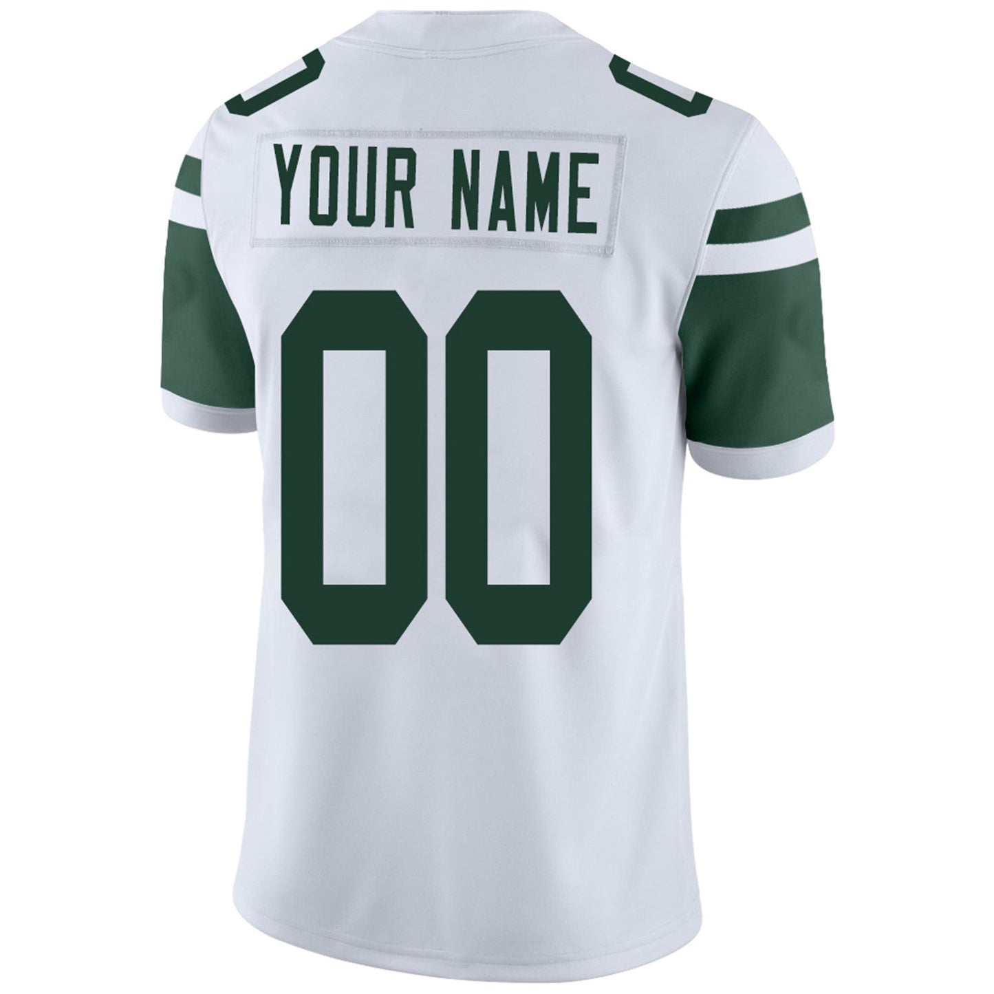 Custom NY.Jets Football Jerseys Team Player or Personalized Design Your Own Name for Men's Women's Youth Jerseys Green view 8