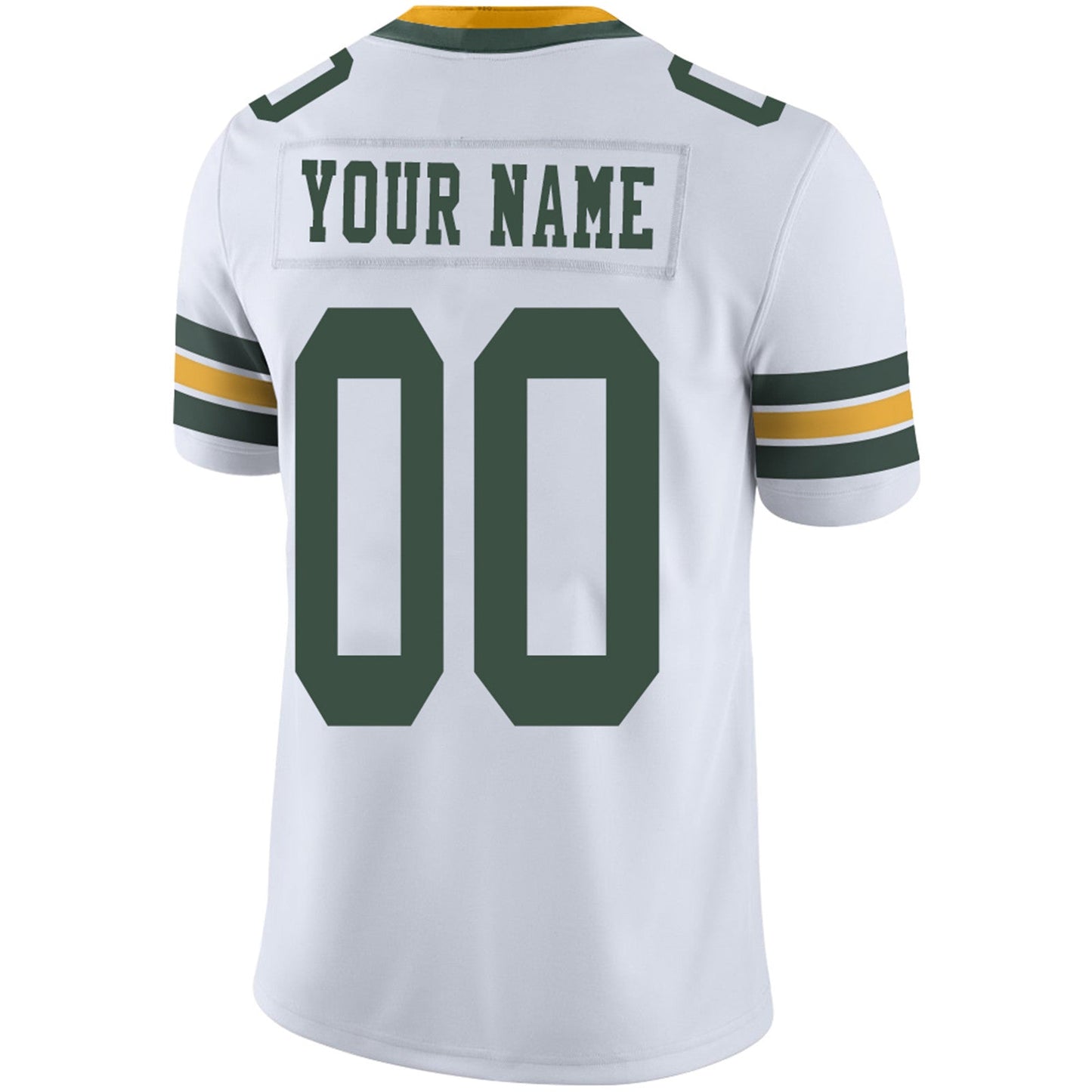Custom GB.Packers Football Jerseys Team Player or Personalized Design Your Own Name for Men's Women's Youth Jerseys Green view 10