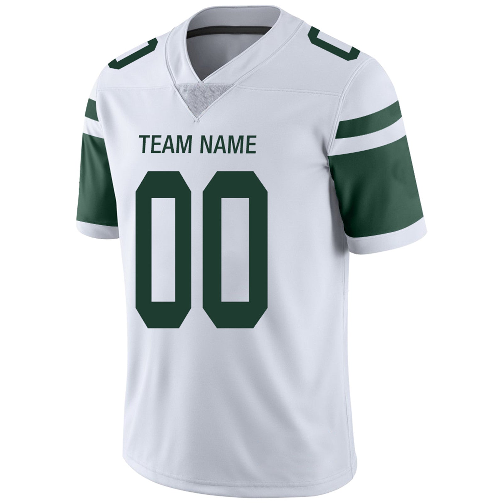 Custom NY.Jets Football Jerseys Team Player or Personalized Design Your Own Name for Men's Women's Youth Jerseys Green view 9