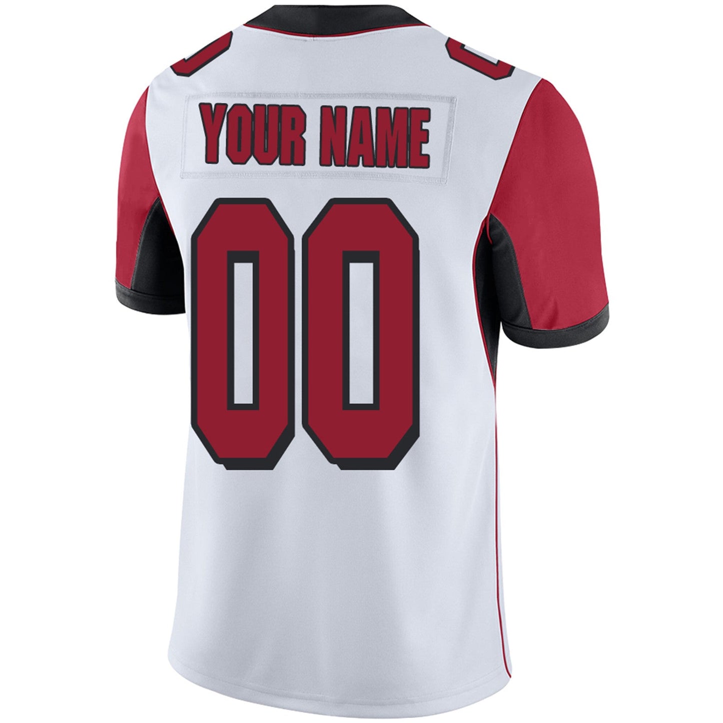Custom A.Falcons Team Player or Personalized Design Your Own Name for Men's Women's Youth Jerseys Red Football Jerseys view 10