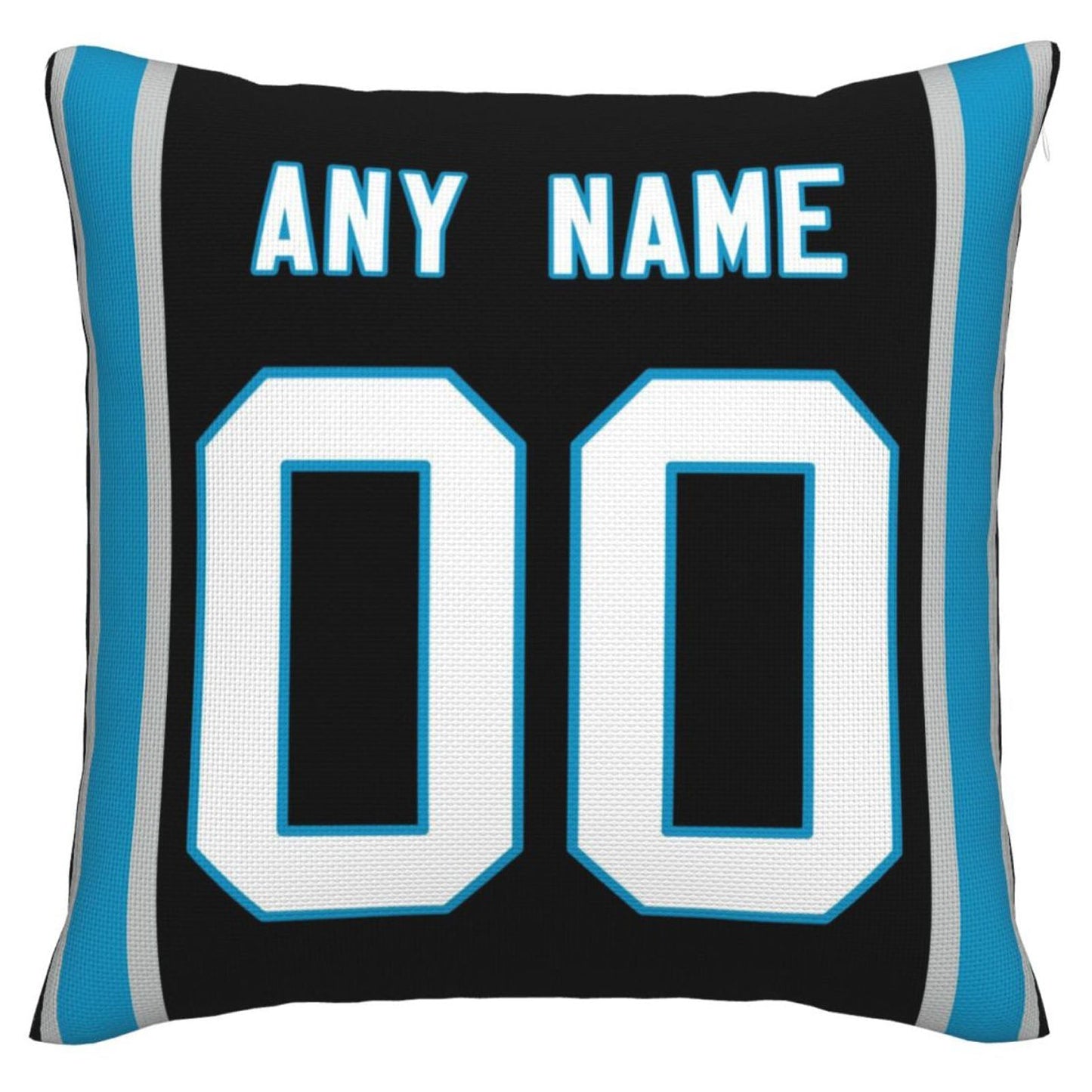 Custom C.Panthers Pillow Football Team Decorative Throw Pillow Case Print Personalized Football Style Fans Letters & Number Birthday Gift Football Pillows - Main View