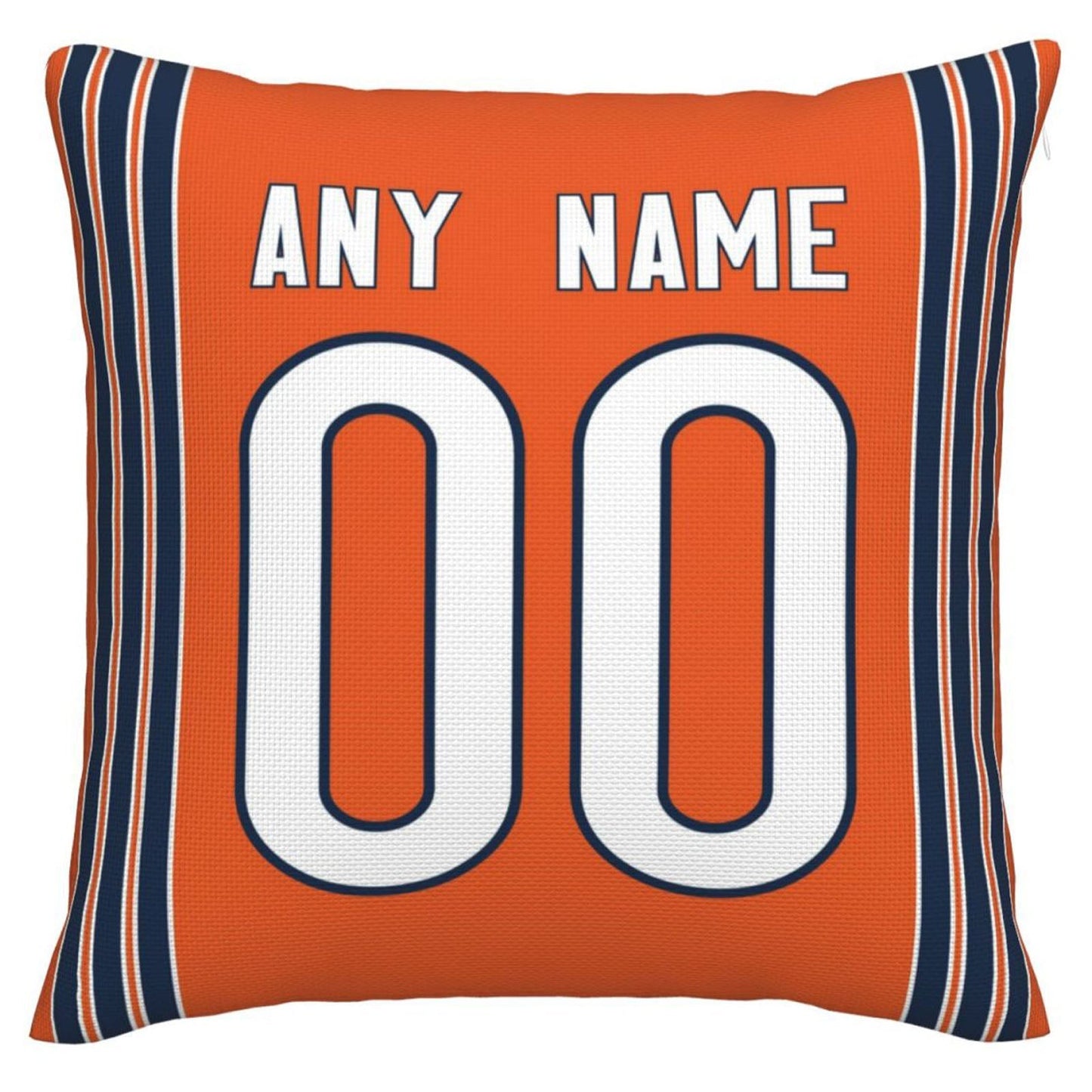 Custom C.Bears Pillow Decorative Throw Pillow Case - Print Personalized Football Team Fans Name & Number Birthday Gift Football Pillows view 2