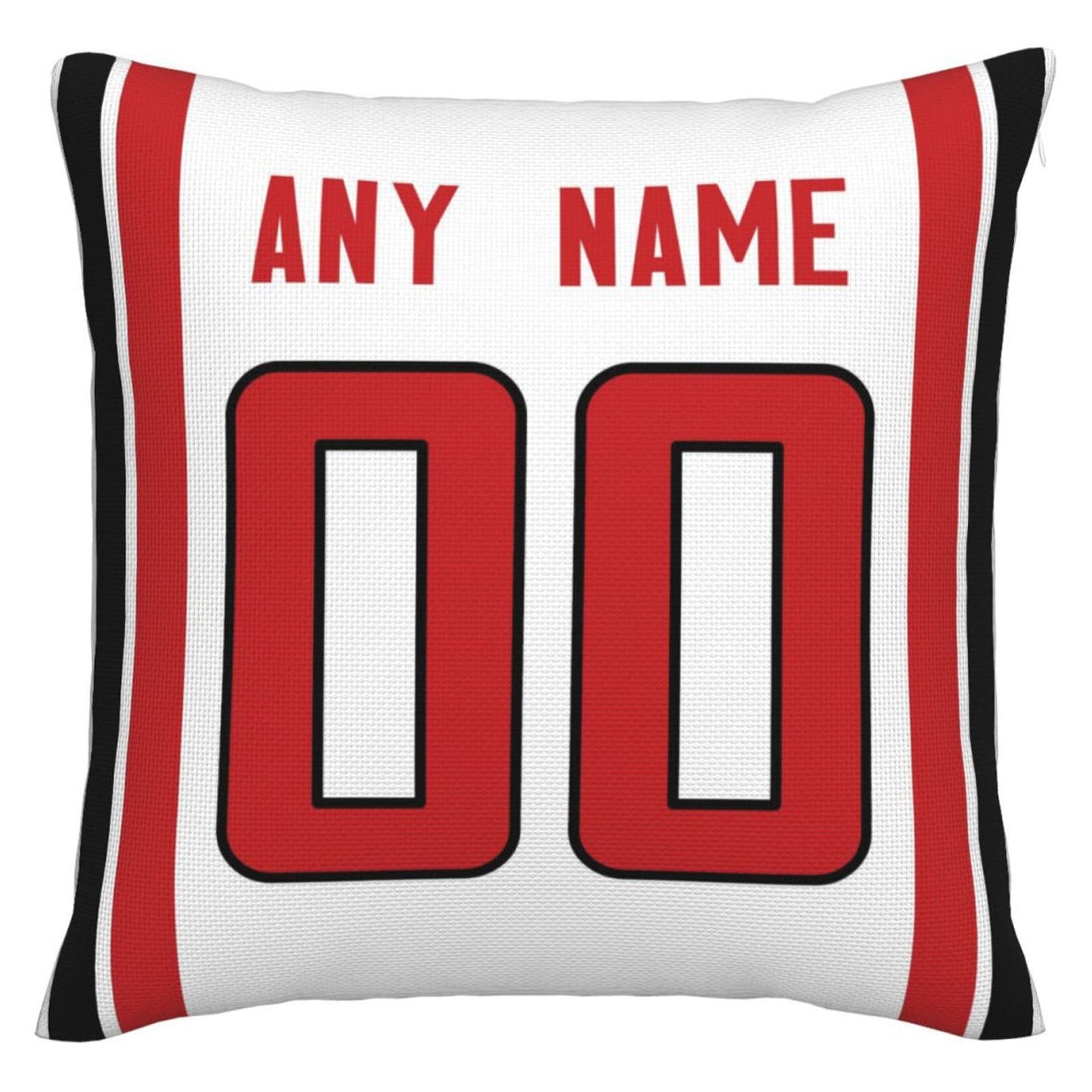 Custom A.Falcons Pillow Decorative Throw Pillow Case - Print Personalized Football Team Fans Name & Number Birthday Gift Football Pillows view 3