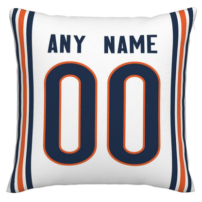 Custom C.Bears Pillow Decorative Throw Pillow Case - Print Personalized Football Team Fans Name & Number Birthday Gift Football Pillows view 3