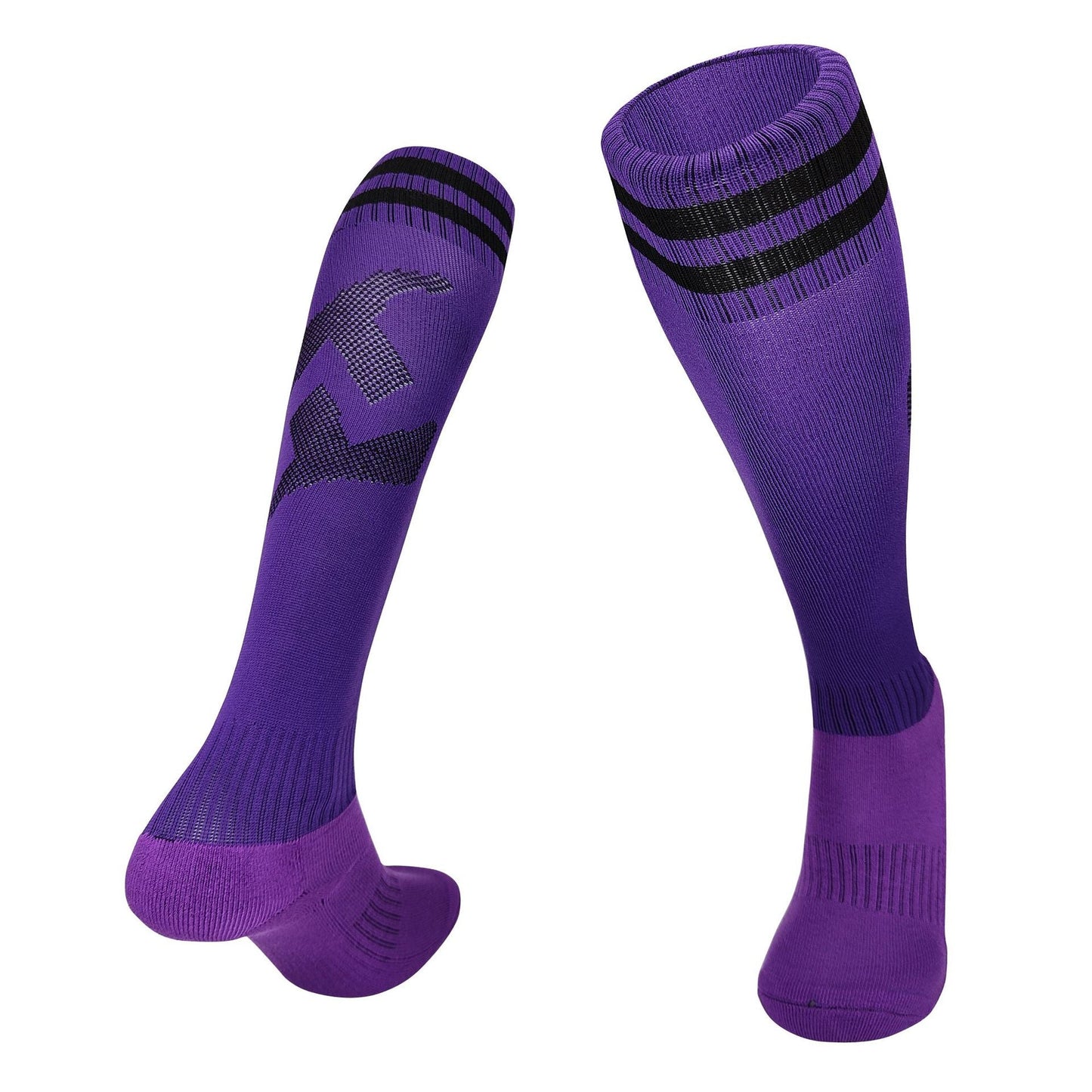 Classic Sports Athletic Breathable Unisx High-Top Soccer Socks view 18