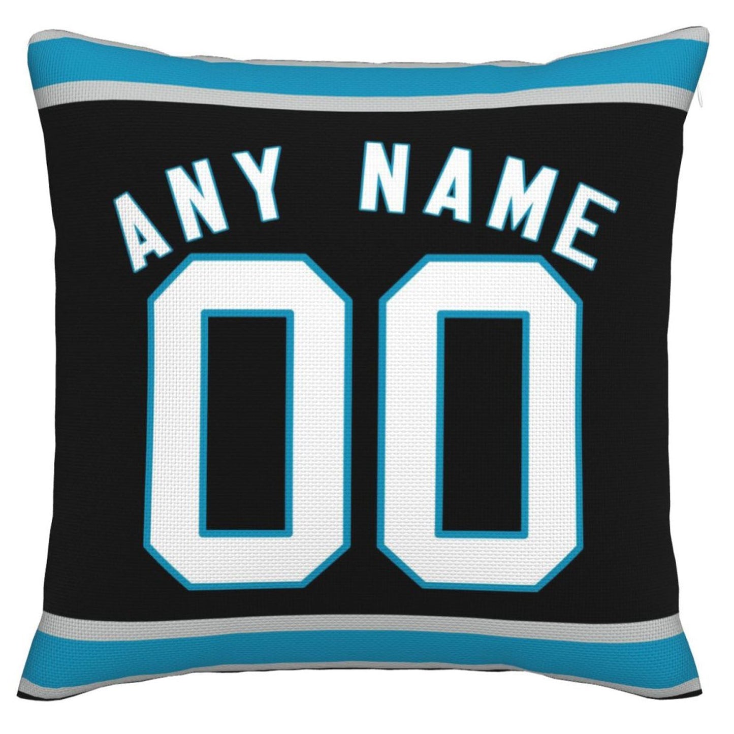Custom C.Panthers Pillow Football Team Decorative Throw Pillow Case Print Personalized Football Style Fans Letters & Number Birthday Gift Football Pillows - Main View