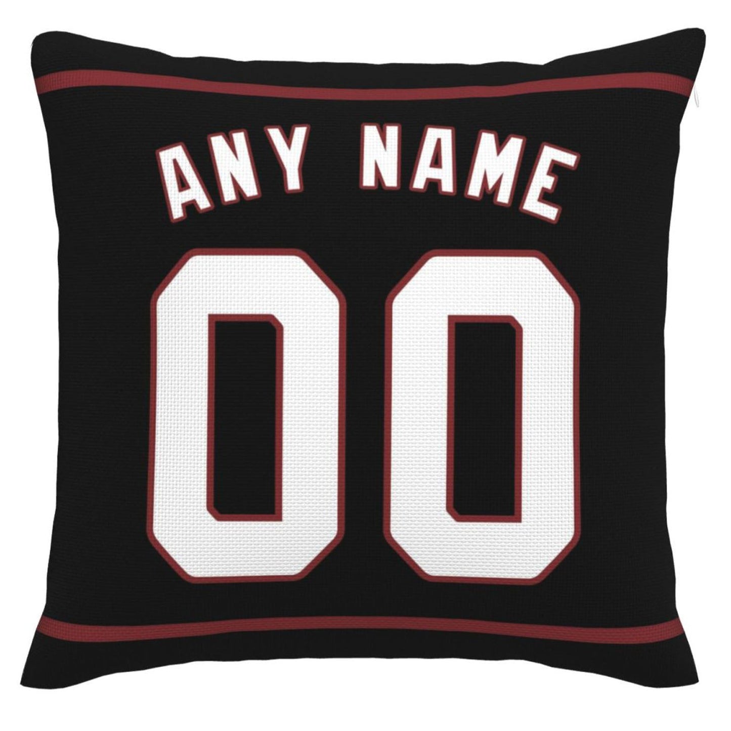 Custom A.Cardinals Pillow Decorative Throw Pillow Case - Print Personalized Football Team Fans Name & Number Birthday Gift Football Pillows - Main View