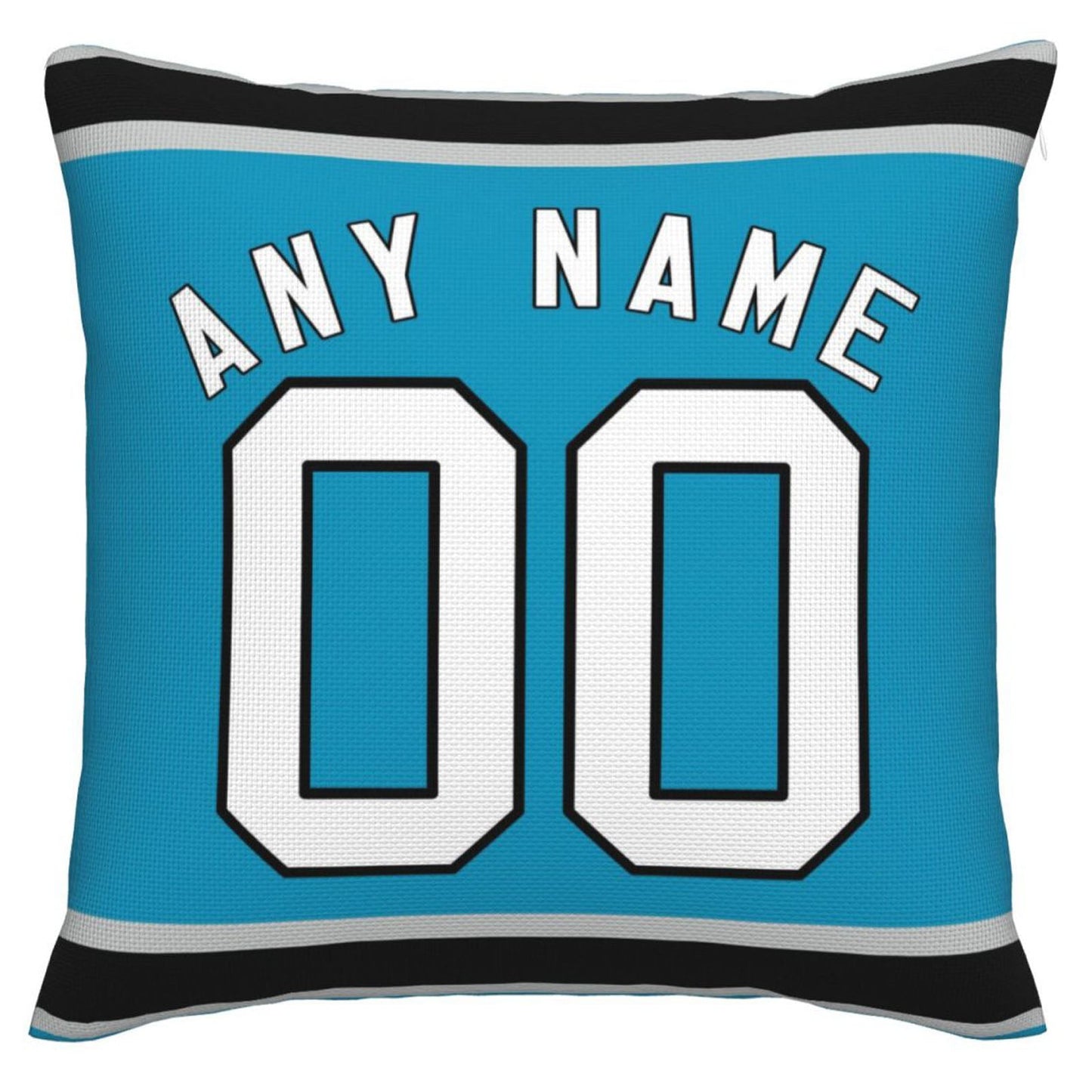 Custom C.Panthers Pillow Football Team Decorative Throw Pillow Case Print Personalized Football Style Fans Letters & Number Birthday Gift Football Pillows view 2