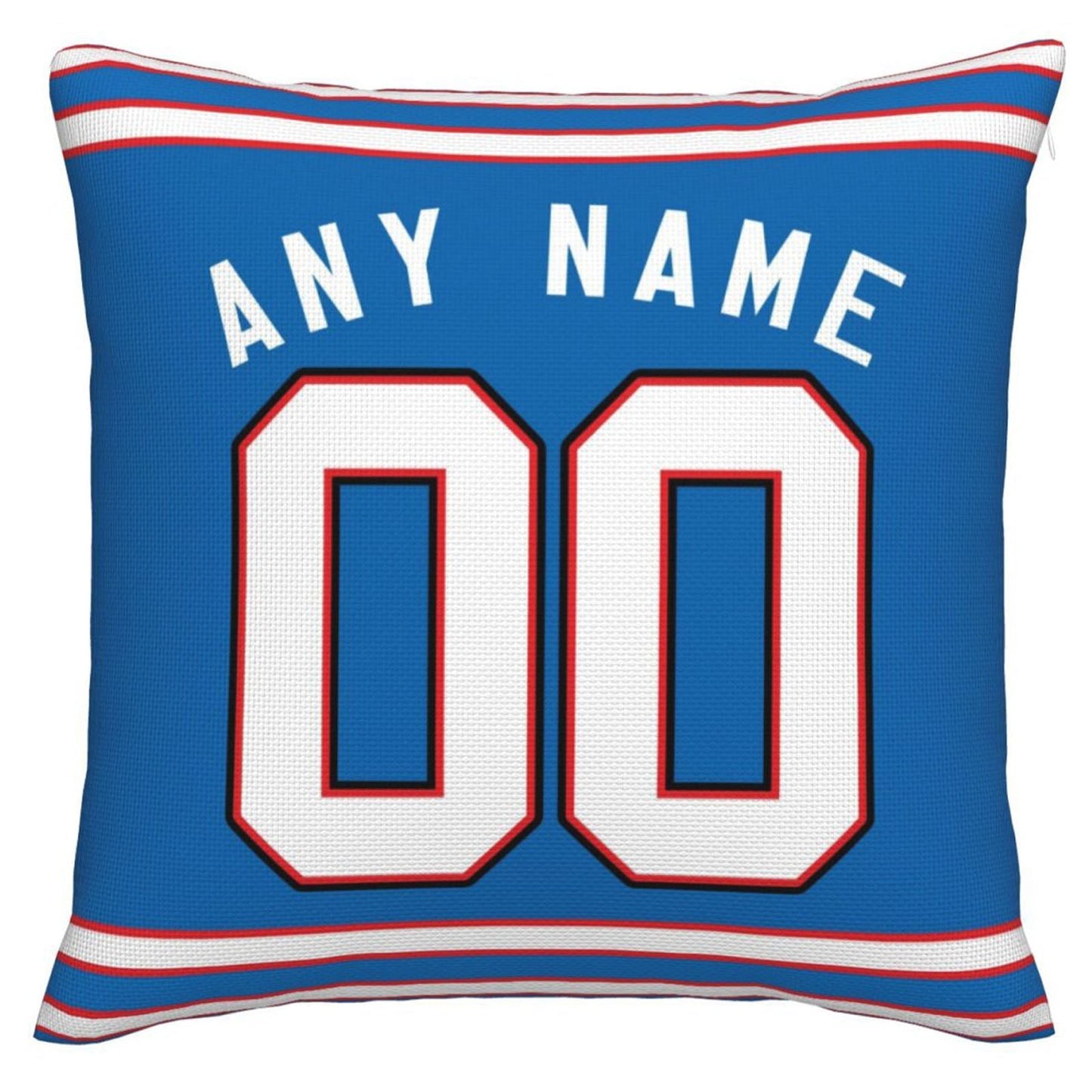 Custom B.Bills Pillow Royal Football Team Decorative Throw Pillow Case Print Personalized Football Style Fans Letters & Number Birthday Gift Football Pillows view 2