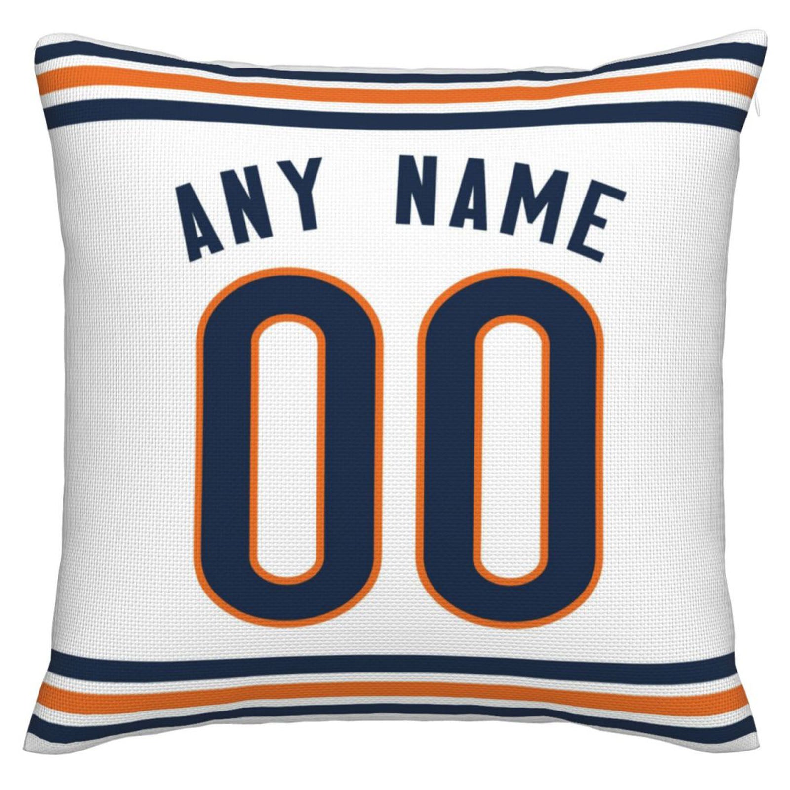 Custom C.Bears Pillow Decorative Throw Pillow Case - Print Personalized Football Team Fans Name & Number Birthday Gift Football Pillows view 3