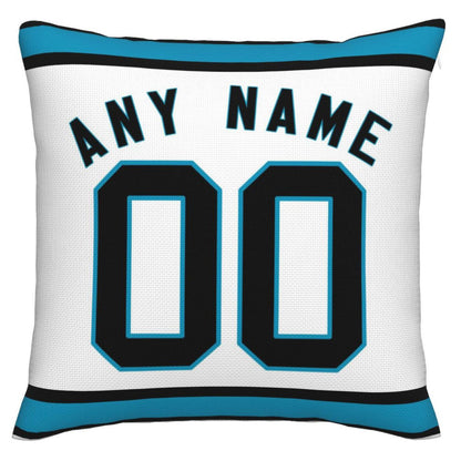 Custom C.Panthers Pillow Football Team Decorative Throw Pillow Case Print Personalized Football Style Fans Letters & Number Birthday Gift Football Pillows view 3