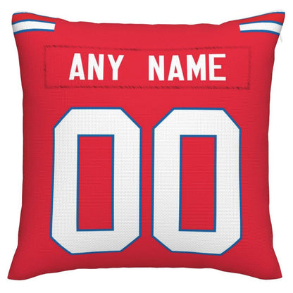 Custom B.Bills Pillow Royal Football Team Decorative Throw Pillow Case Print Personalized Football Style Fans Letters & Number Birthday Gift Football Pillows - Main View