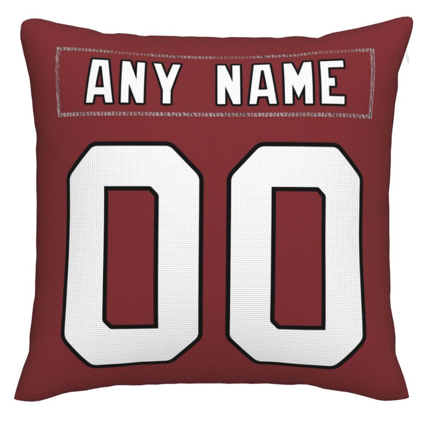 Custom A.Cardinals Pillow Decorative Throw Pillow Case - Print Personalized Football Team Fans Name & Number Birthday Gift Football Pillows - Main View
