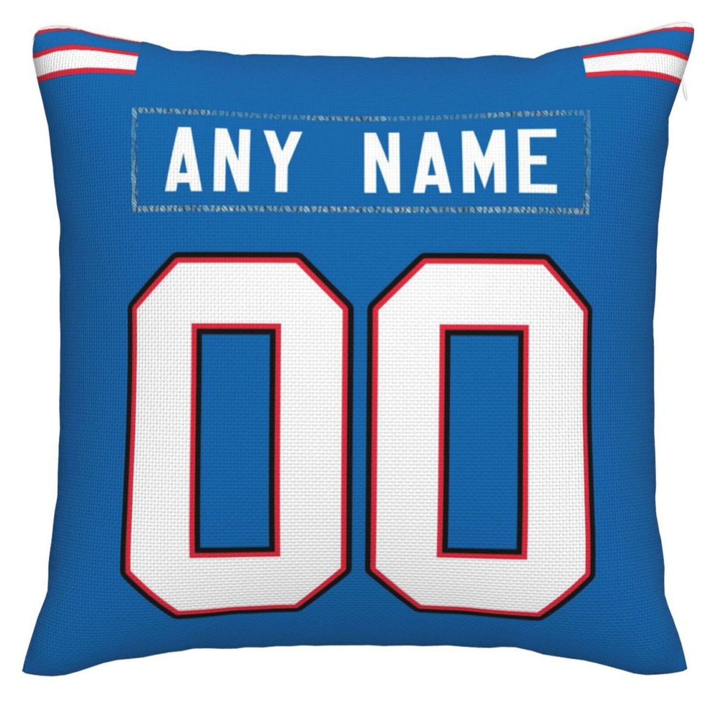 Custom B.Bills Pillow Royal Football Team Decorative Throw Pillow Case Print Personalized Football Style Fans Letters & Number Birthday Gift Football Pillows view 2