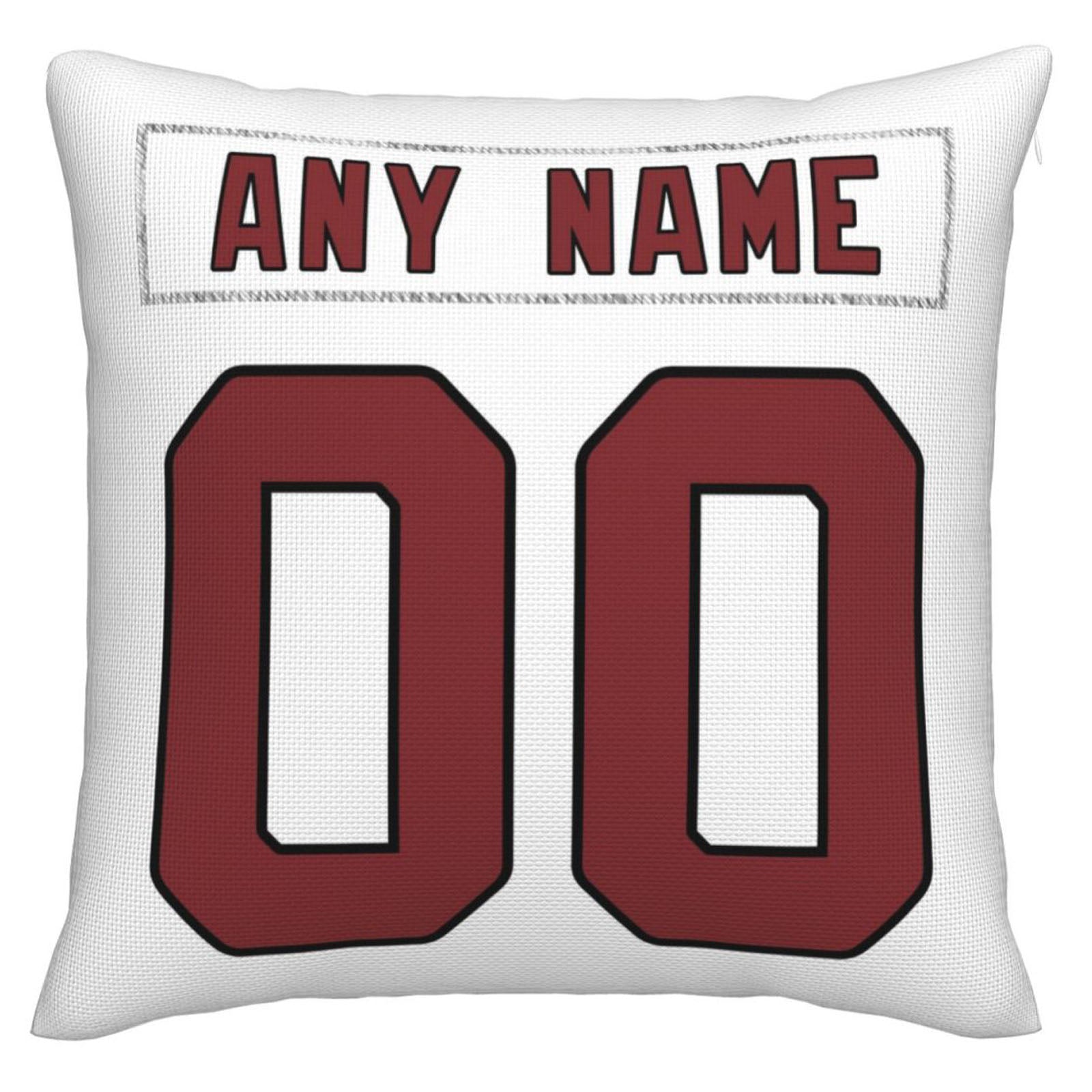Custom A.Cardinals Pillow Decorative Throw Pillow Case - Print Personalized Football Team Fans Name & Number Birthday Gift Football Pillows view 3