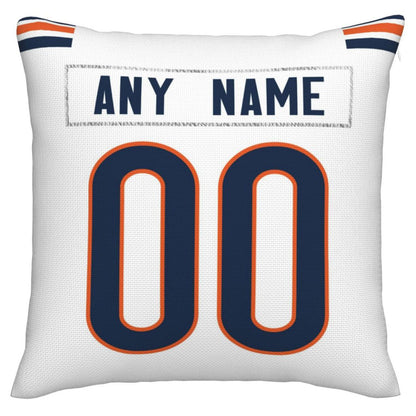 Custom C.Bears Pillow Decorative Throw Pillow Case - Print Personalized Football Team Fans Name & Number Birthday Gift Football Pillows view 3