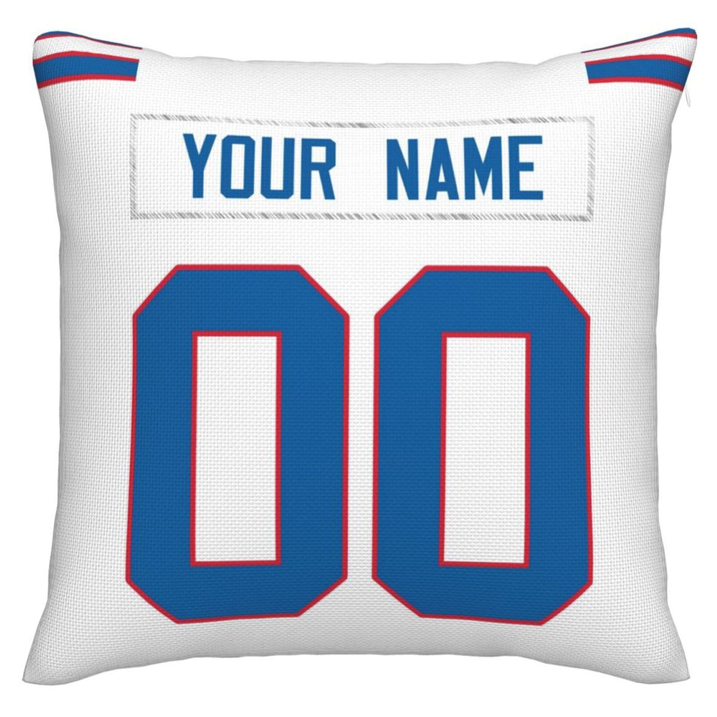 Custom B.Bills Pillow Royal Football Team Decorative Throw Pillow Case Print Personalized Football Style Fans Letters & Number Birthday Gift Football Pillows view 3