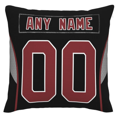 Custom A.Cardinals Pillow Decorative Throw Pillow Case - Print Personalized Football Team Fans Name & Number Birthday Gift Football Pillows - Main View