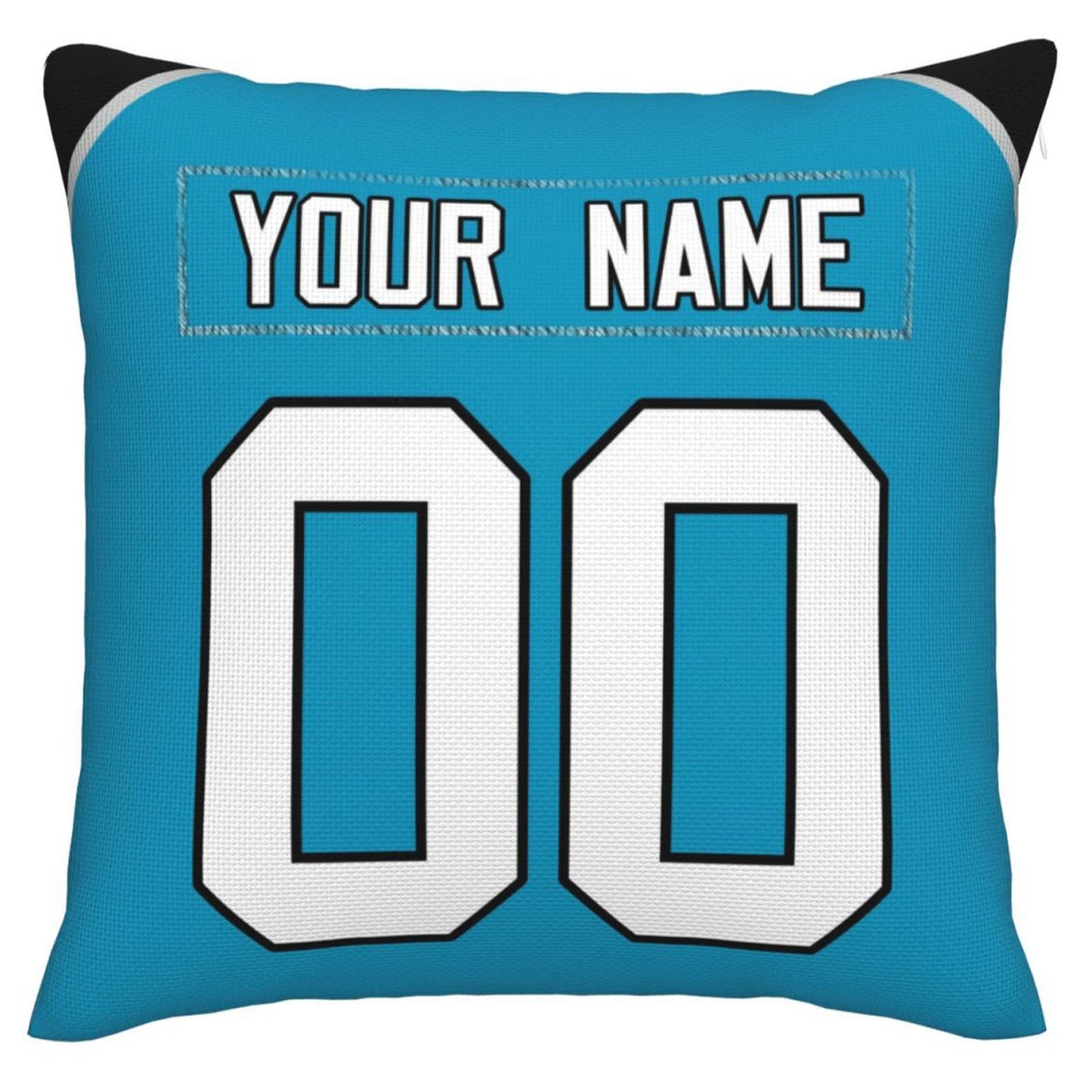 Custom C.Panthers Pillow Football Team Decorative Throw Pillow Case Print Personalized Football Style Fans Letters & Number Birthday Gift Football Pillows view 3
