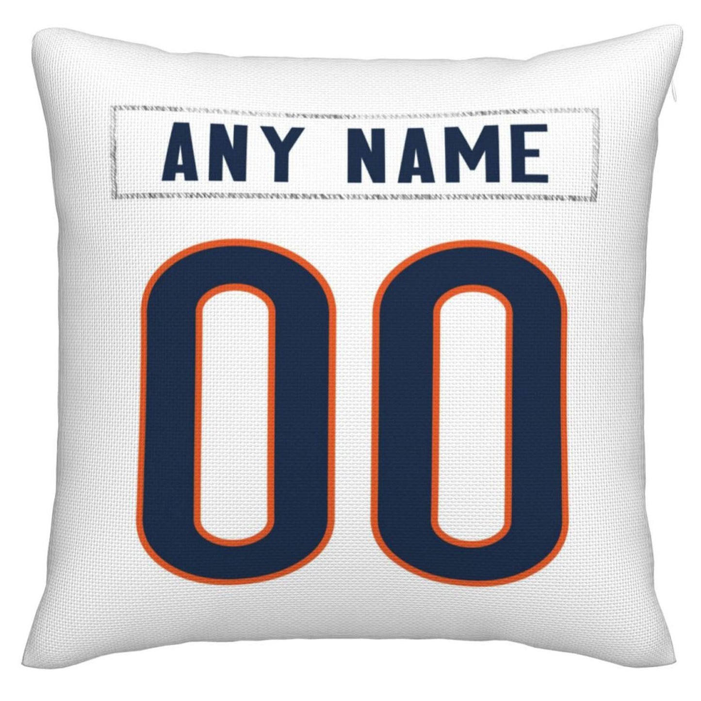 Custom C.Bears Pillow Decorative Throw Pillow Case - Print Personalized Football Team Fans Name & Number Birthday Gift Football Pillows - Main View