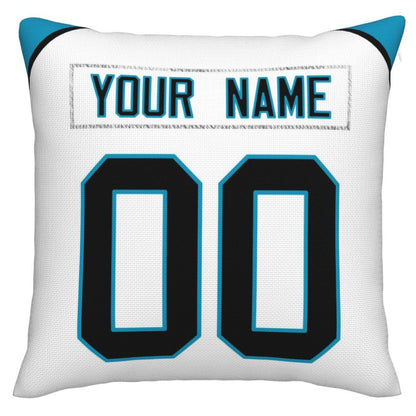 Custom C.Panthers Pillow Football Team Decorative Throw Pillow Case Print Personalized Football Style Fans Letters & Number Birthday Gift Football Pillows - Main View