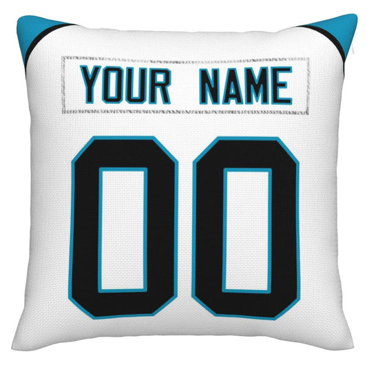 Custom C.Panthers Pillow Football Team Decorative Throw Pillow Case Print Personalized Football Style Fans Letters & Number Birthday Gift Football Pillows - Main View