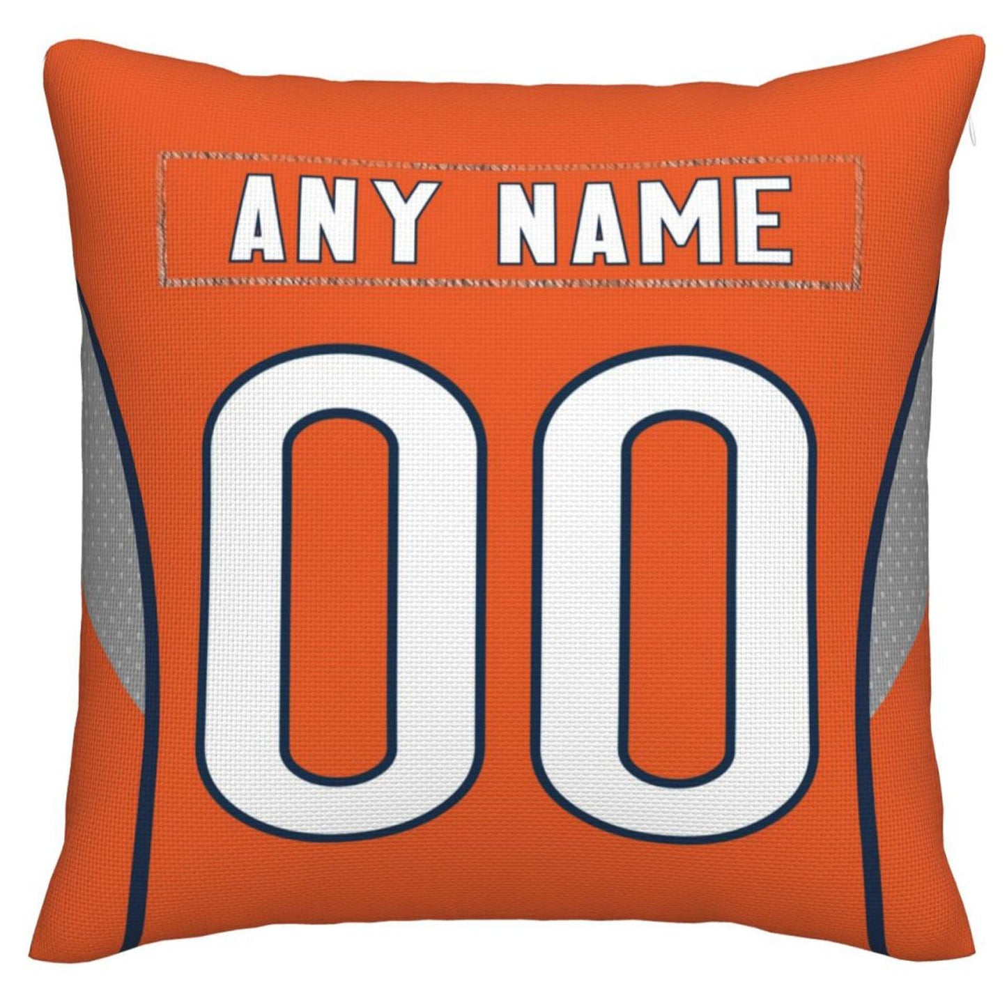 Custom C.Bears Pillow Decorative Throw Pillow Case - Print Personalized Football Team Fans Name & Number Birthday Gift Football Pillows view 2