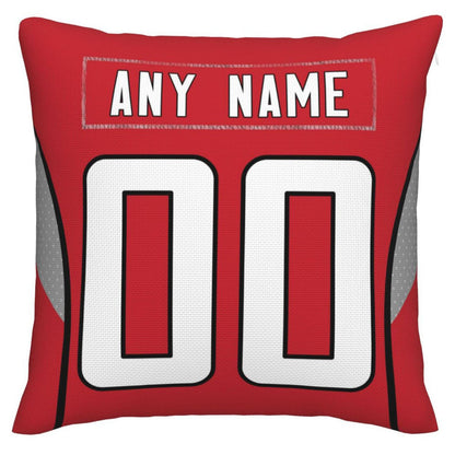 Custom A.Falcons Pillow Decorative Throw Pillow Case - Print Personalized Football Team Fans Name & Number Birthday Gift Football Pillows view 3