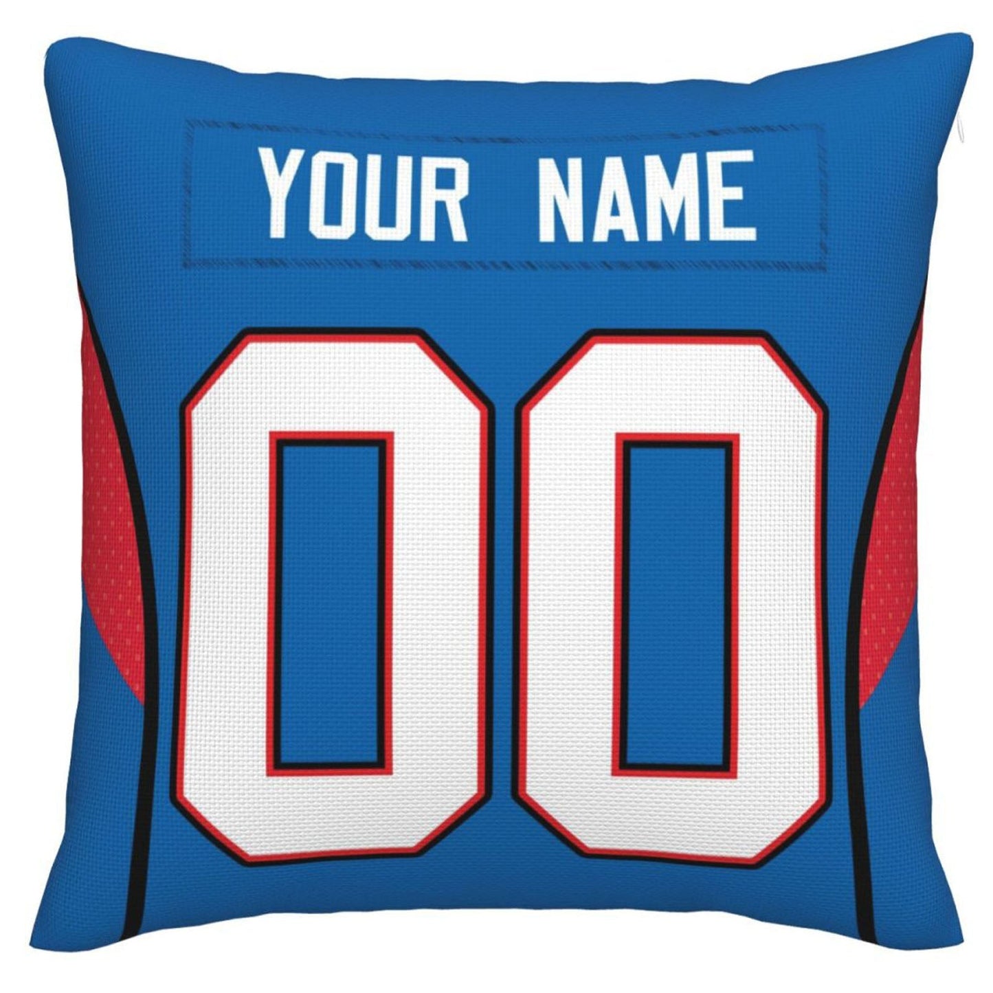 Custom B.Bills Pillow Royal Football Team Decorative Throw Pillow Case Print Personalized Football Style Fans Letters & Number Birthday Gift Football Pillows view 3