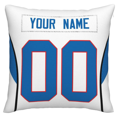 Custom B.Bills Pillow Royal Football Team Decorative Throw Pillow Case Print Personalized Football Style Fans Letters & Number Birthday Gift Football Pillows - Main View