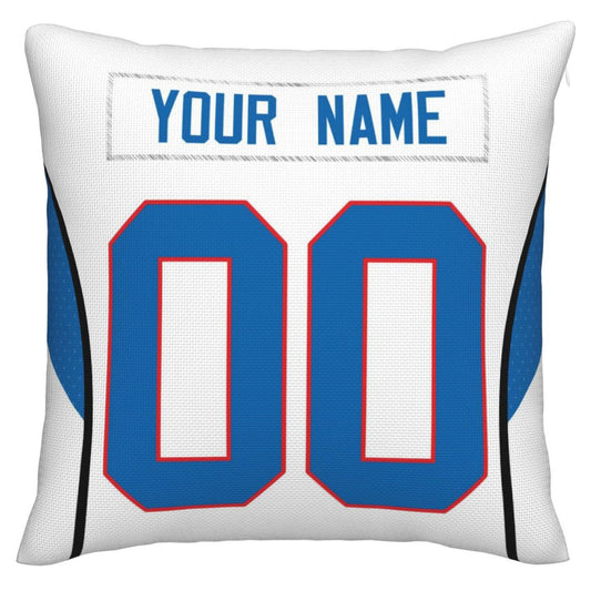 Custom B.Bills Pillow Royal Football Team Decorative Throw Pillow Case Print Personalized Football Style Fans Letters & Number Birthday Gift Football Pillows - Main View