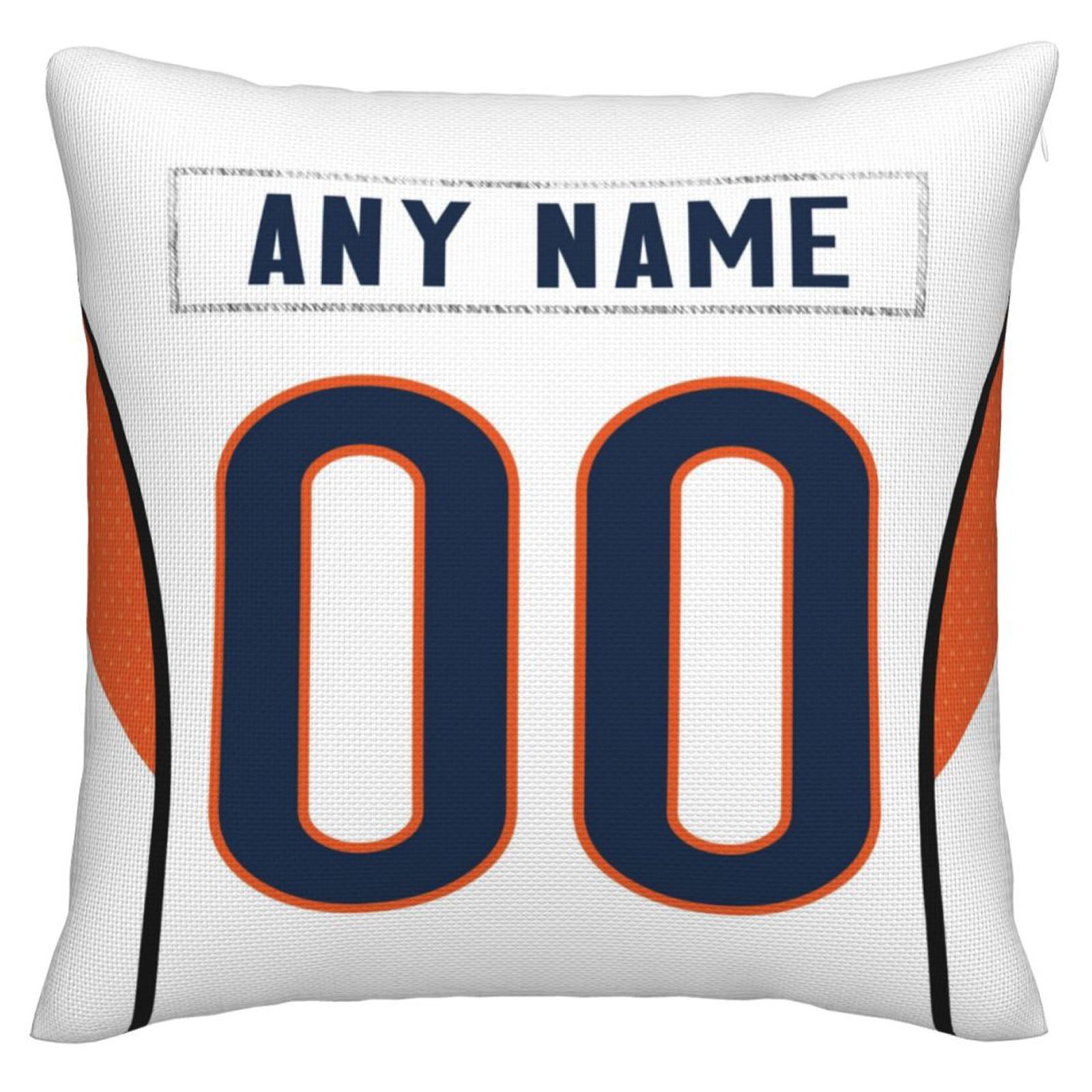 Custom C.Bears Pillow Decorative Throw Pillow Case - Print Personalized Football Team Fans Name & Number Birthday Gift Football Pillows view 3