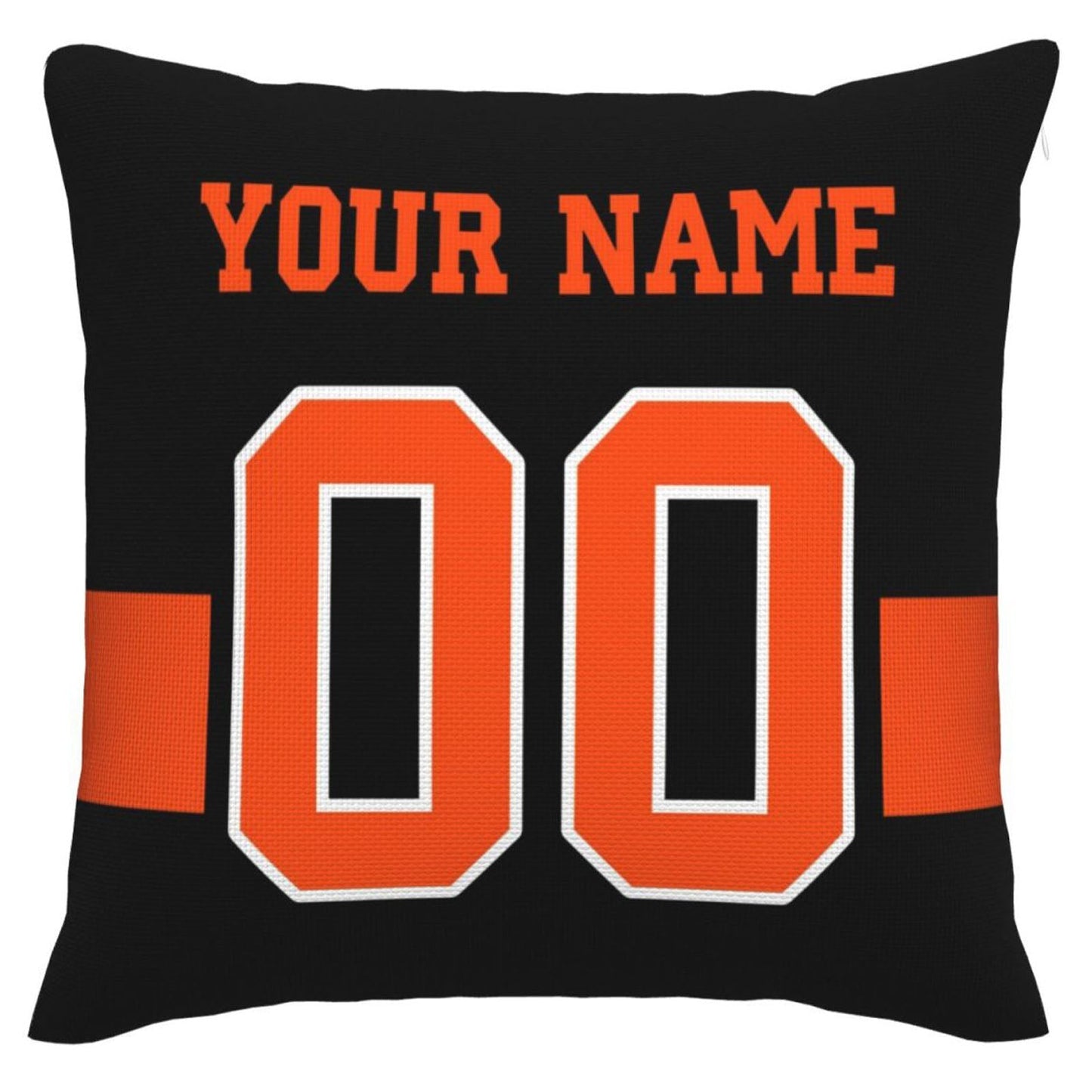 Custom C.Bengals Pillow Decorative Throw Pillow Case - Print Personalized Football Team Fans Name & Number Birthday Gift Football Pillows view 2