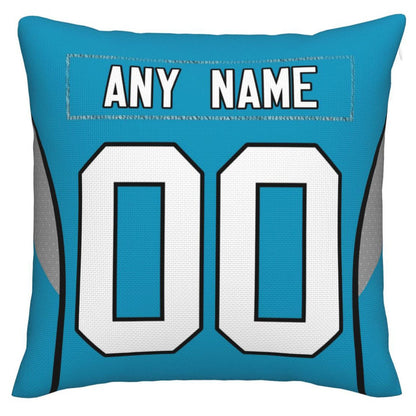Custom C.Panthers Pillow Football Team Decorative Throw Pillow Case Print Personalized Football Style Fans Letters & Number Birthday Gift Football Pillows view 3
