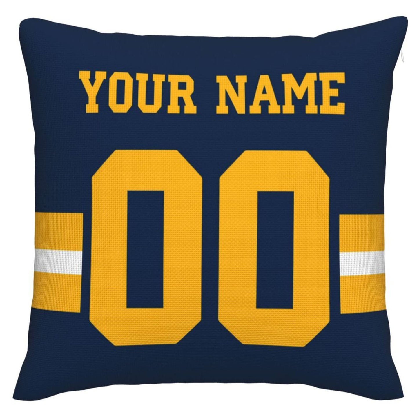 Custom GB.Packers Pillow Decorative Throw Pillow Case - Print Personalized Football Team Fans Name & Number Birthday Gift Football Pillows view 2