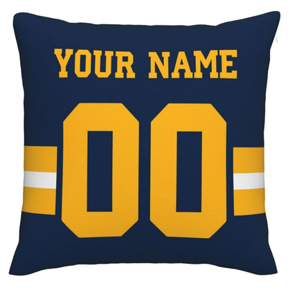 Custom GB.Packers Pillow Decorative Throw Pillow Case - Print Personalized Football Team Fans Name & Number Birthday Gift Football Pillows view 2