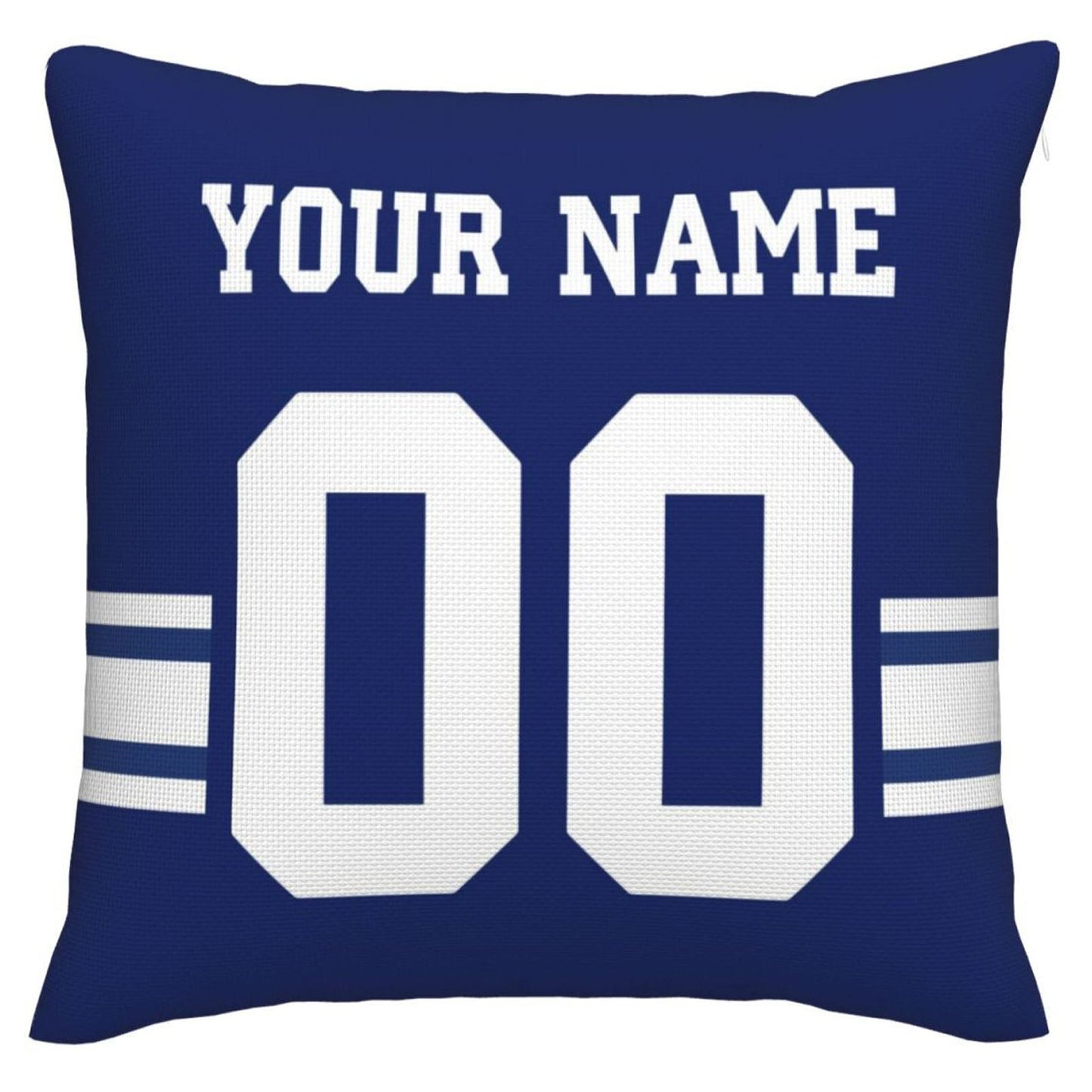 Custom NY.Giants Pillow Decorative Throw Pillow Case - Print Personalized Football Team Fans Name & Number Birthday Gift Football Pillows view 2