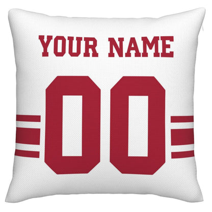 Custom NY.Giants Pillow Decorative Throw Pillow Case - Print Personalized Football Team Fans Name & Number Birthday Gift Football Pillows view 3