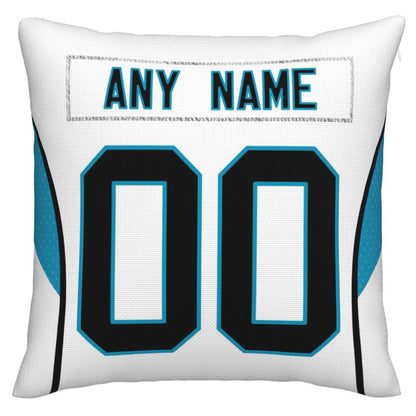Custom C.Panthers Pillow Football Team Decorative Throw Pillow Case Print Personalized Football Style Fans Letters & Number Birthday Gift Football Pillows - Main View